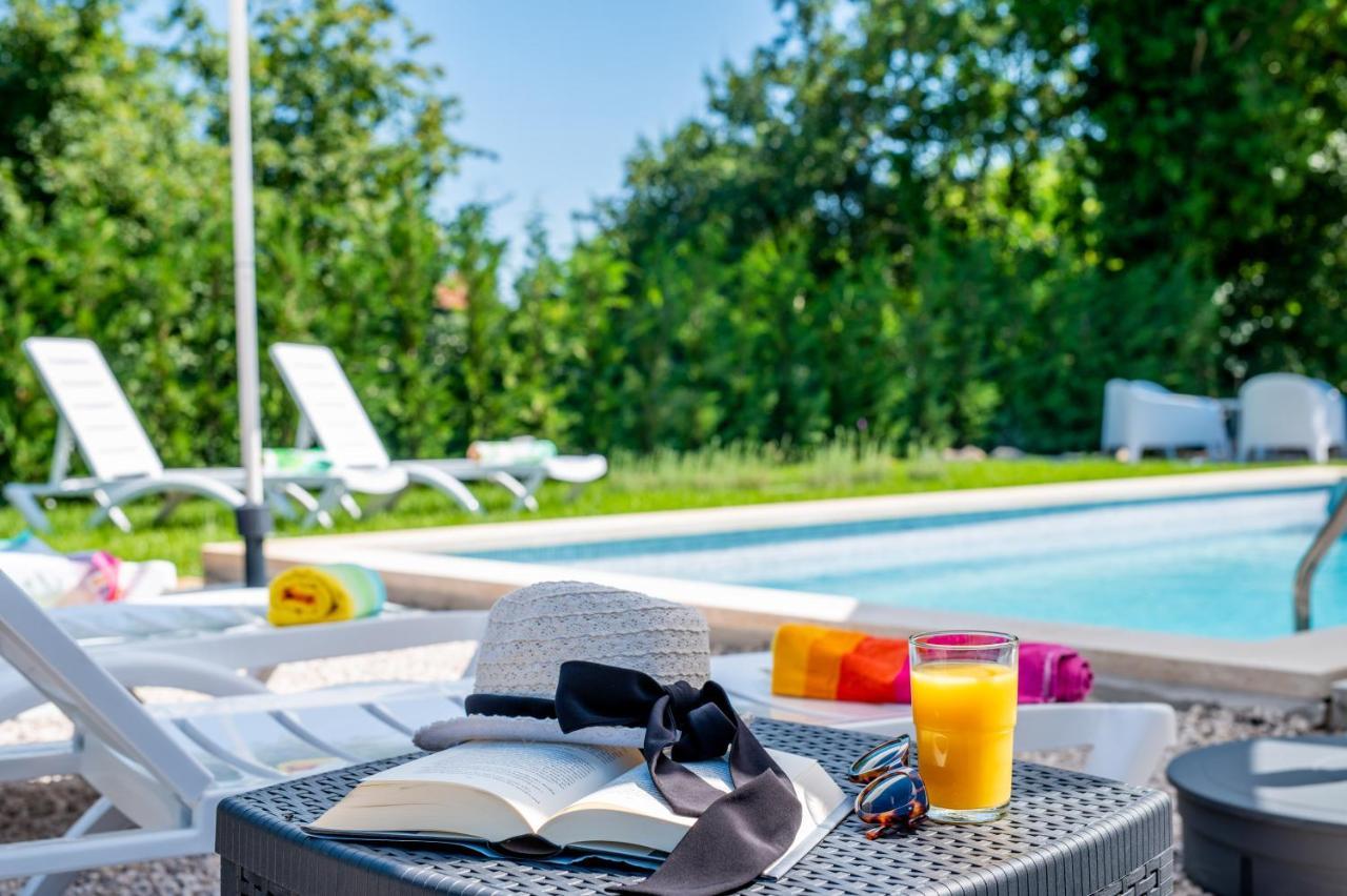 Villa Destiny Nedescina, Istrien, Kroatien Kültér fotó