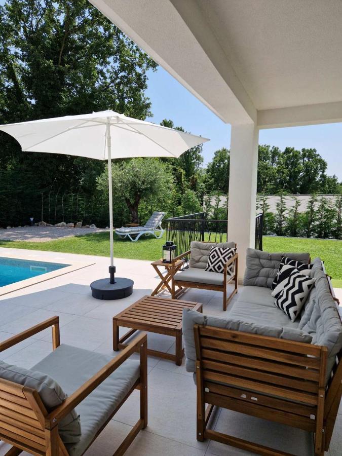 Villa Destiny Nedescina, Istrien, Kroatien Kültér fotó