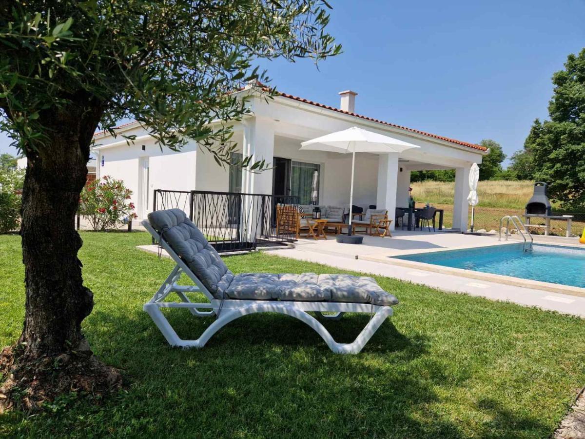 Villa Destiny Nedescina, Istrien, Kroatien Kültér fotó